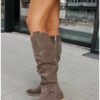 JustyShoes | Long Suede Boots