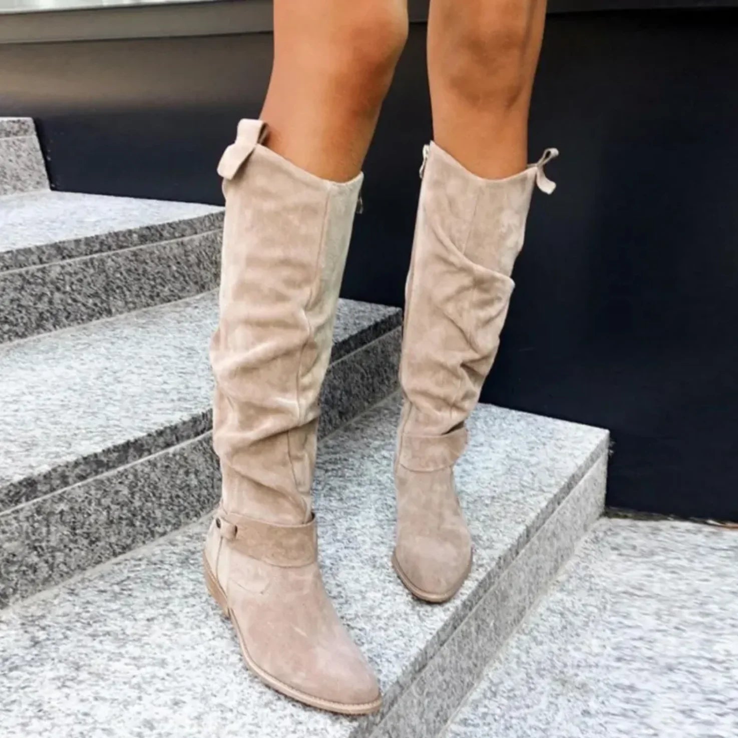 JustyShoes | Long Suede Boots