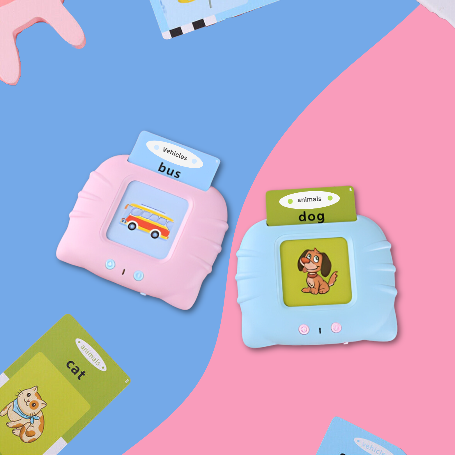 Kids Early Learning Flashcards - Audible Reading Device