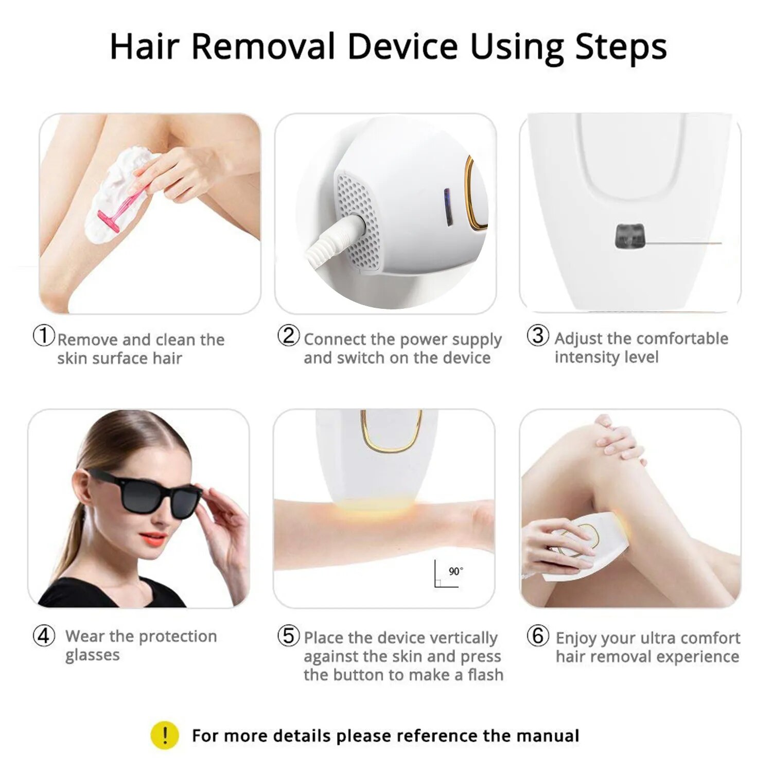 Lanveza - IPL Laser Hair Removal Handset