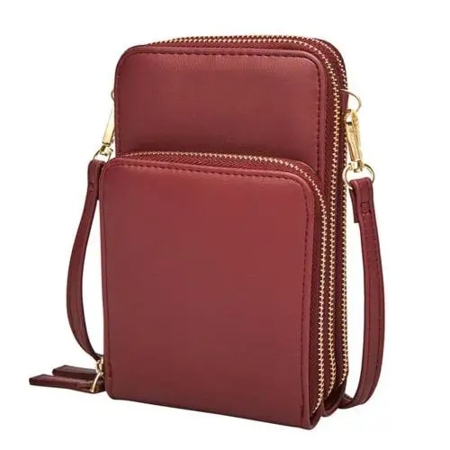 Large Capacity Multi-Pocket Crossbody Phone Bag