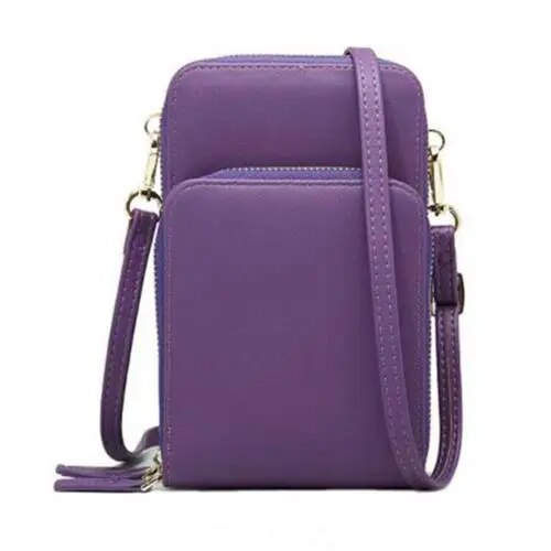 Large Capacity Multi-Pocket Crossbody Phone Bag