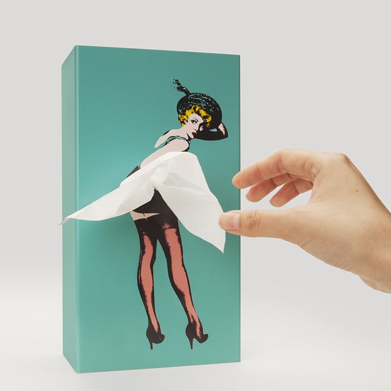 LAST DAY 49%OFF - Flying Skirt Tissue Box