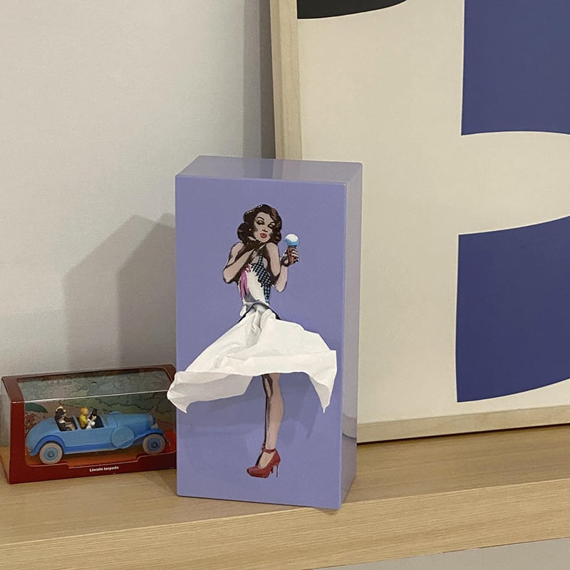 LAST DAY 49%OFF - Flying Skirt Tissue Box