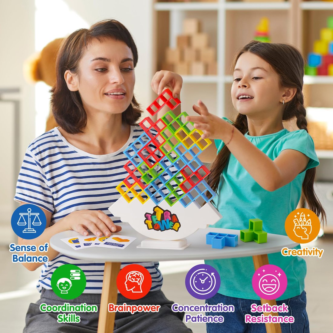 LAST DAY 49%OFF - TetraTower Stacking Game