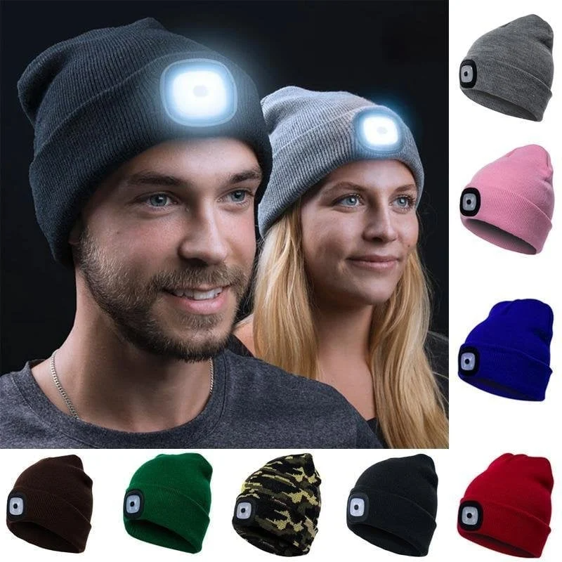 Last day 50% OFF – LED Beanie Light