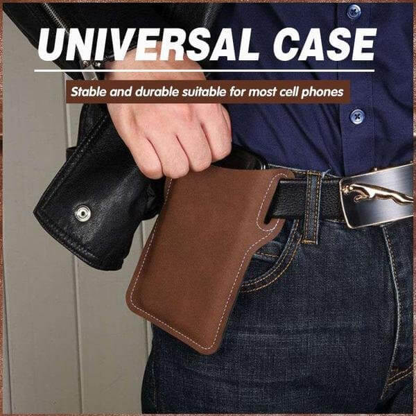 Last Day 50% OFF - Universal Leather Case Waist