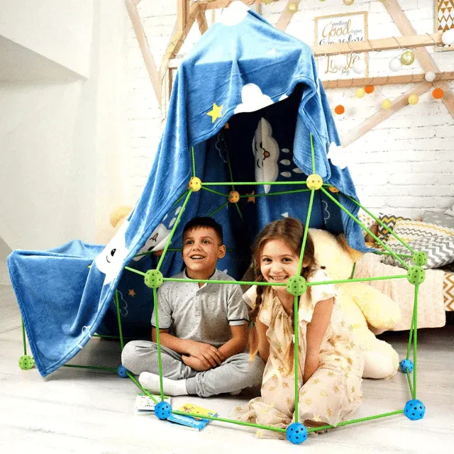 Last Day 50% OFF SALE - Magic Fort Building Kit With Box