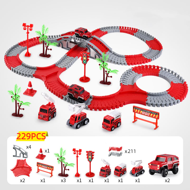 Last Day 70% OFF - Electric Flexible Rail Track Toy