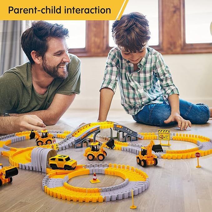 Last Day 70% OFF - Electric Flexible Rail Track Toy