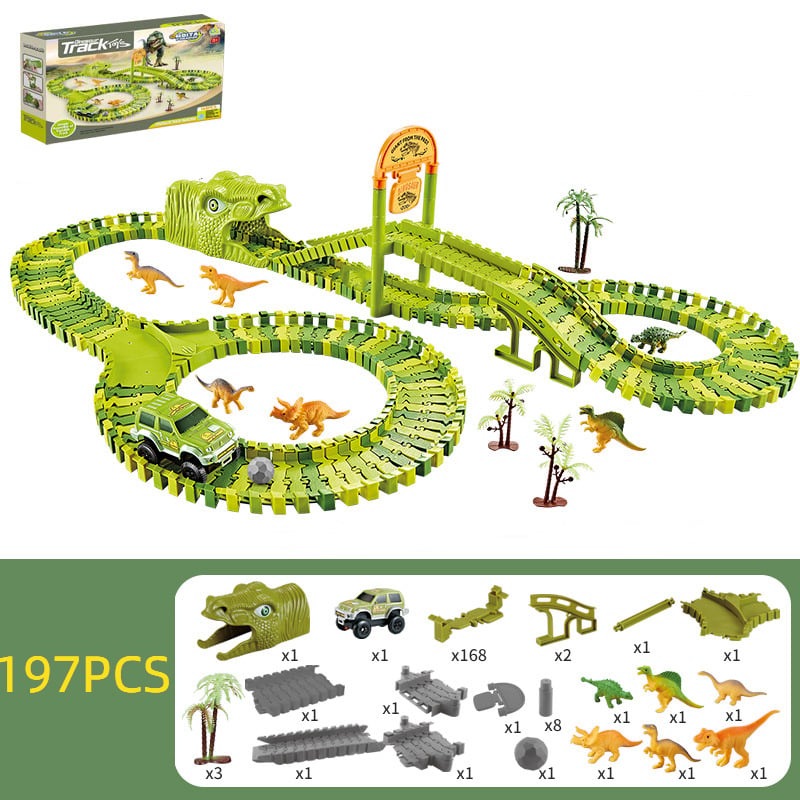 Last Day 70% OFF - Electric Flexible Rail Track Toy