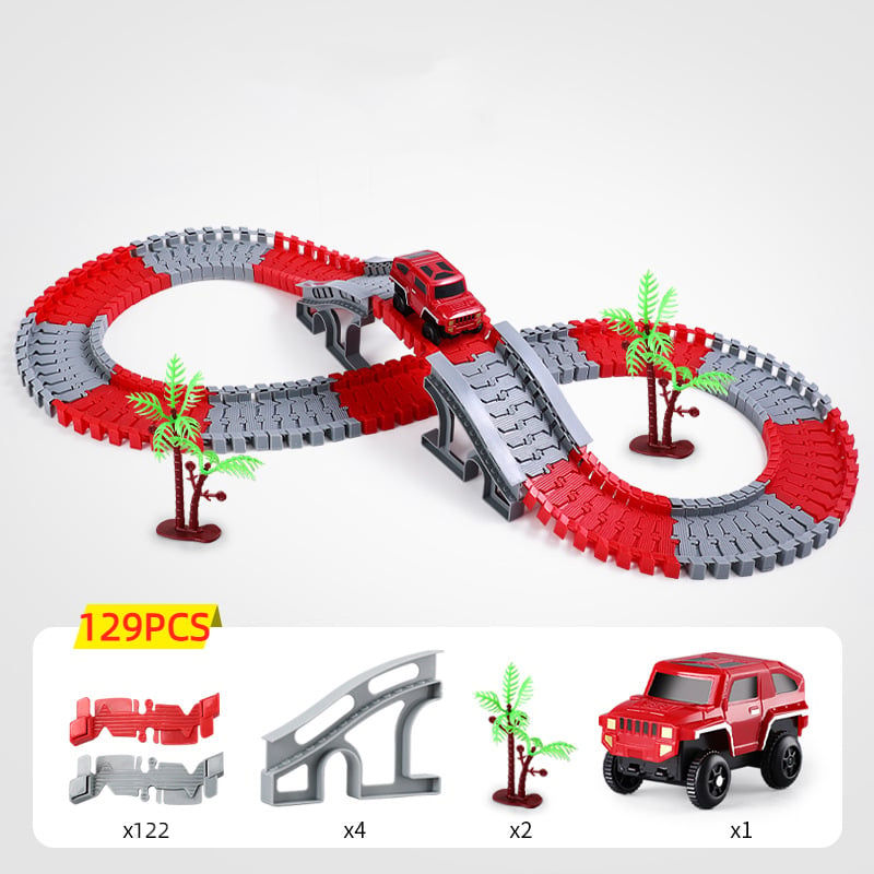 Last Day 70% OFF - Electric Flexible Rail Track Toy