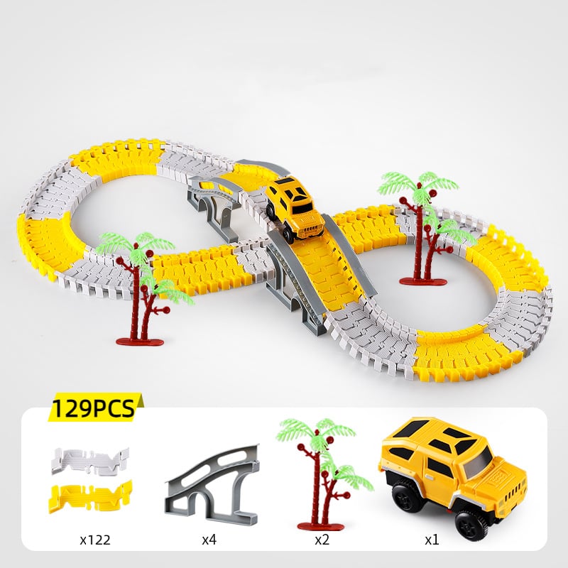 Last Day 70% OFF - Electric Flexible Rail Track Toy