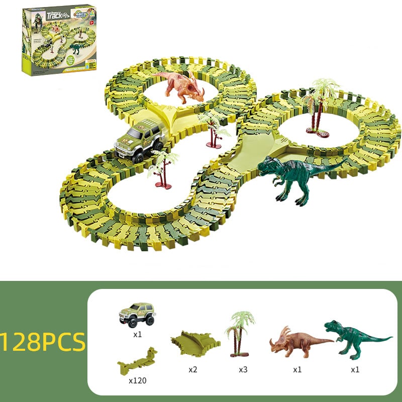 Last Day 70% OFF - Electric Flexible Rail Track Toy