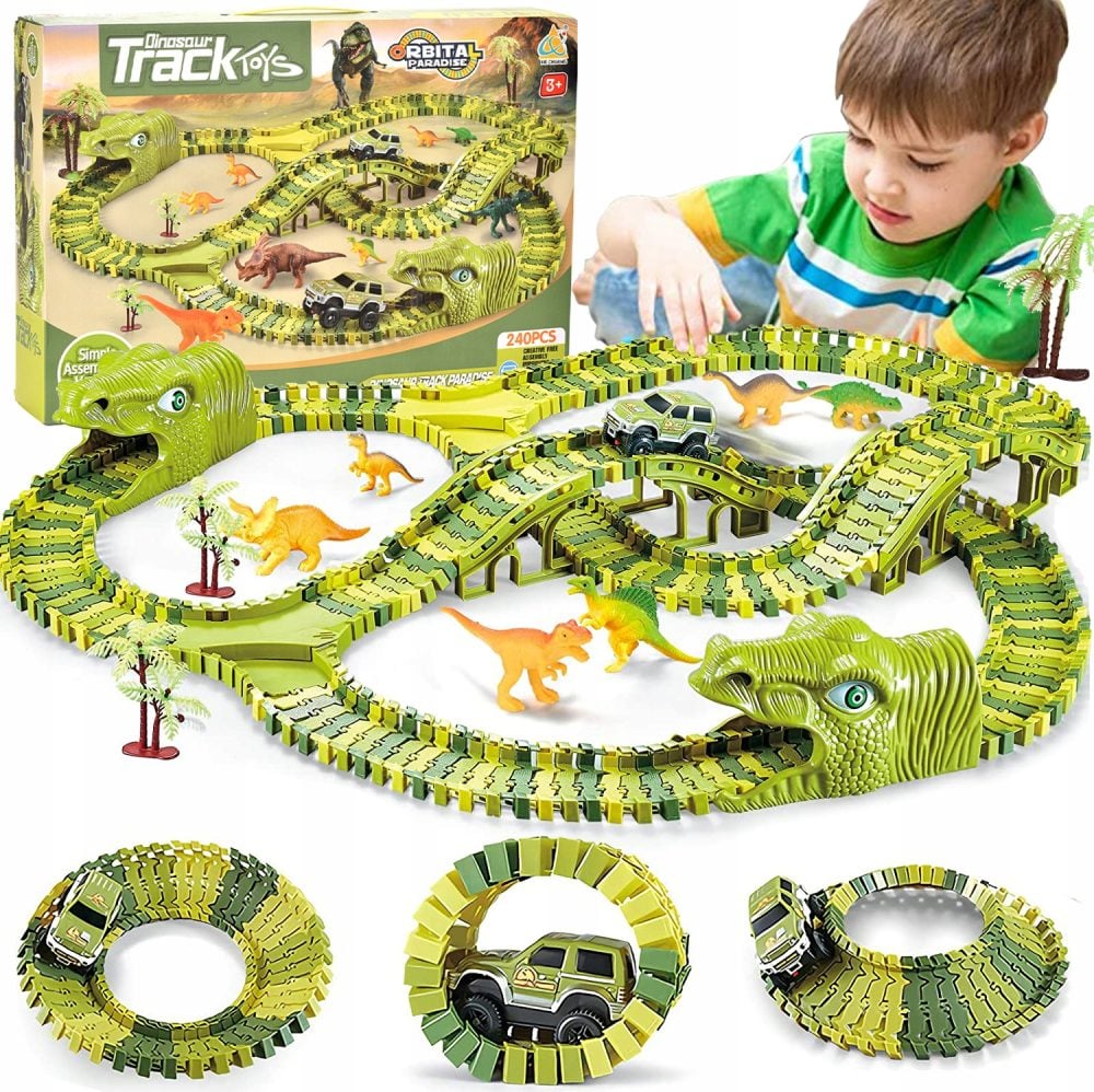 Last Day 70% OFF - Electric Flexible Rail Track Toy