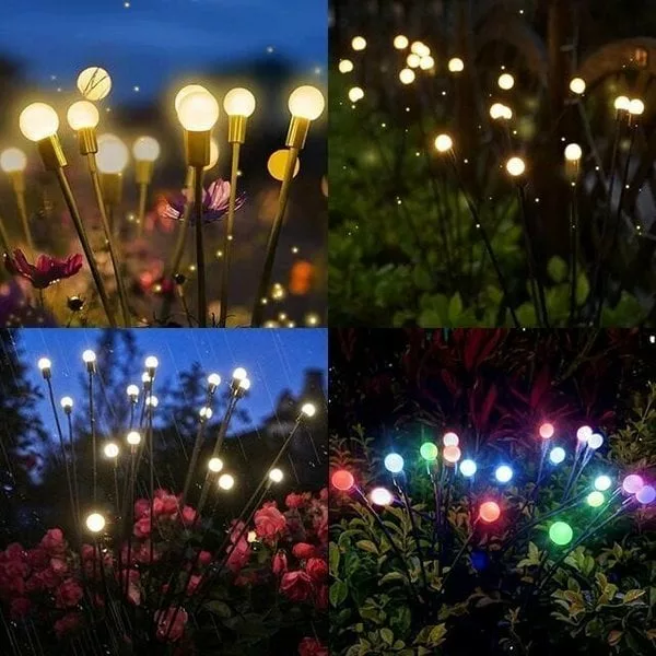 neutraln LAST DAY 75% OFF - IP65 Waterproof Solar Powered Firefly Garden Light