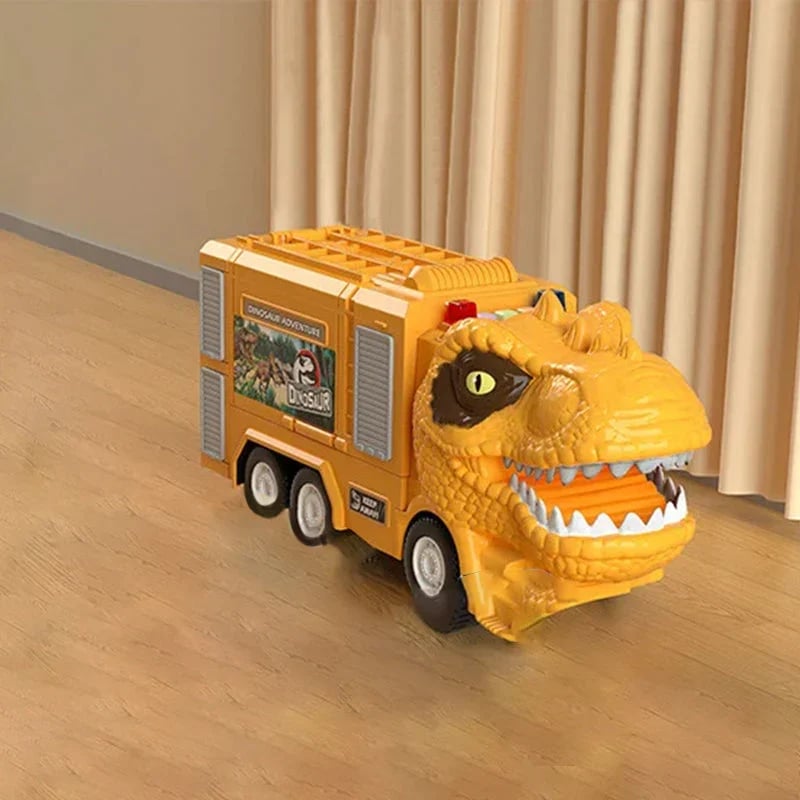 Last Day 80% OFF - New Dinosaur Transforming Engineering Truck Track Toy Set