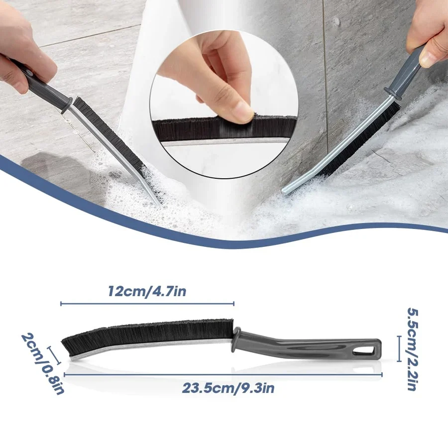 (LAST DAY PROMOTION - BUY 2 GET 2 FREE) Hard-Bristled Crevice Cleaning Brush