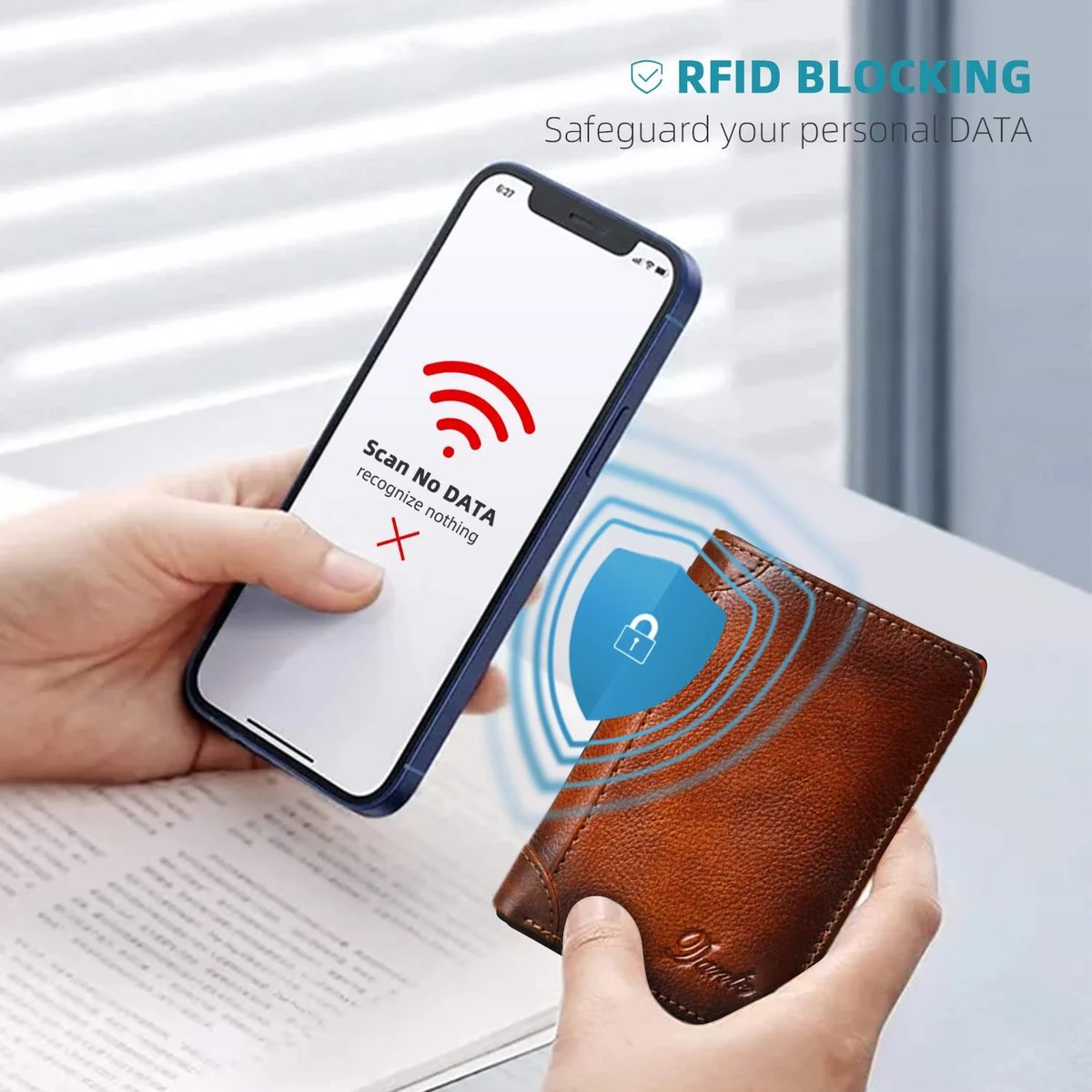 Last Day Promotion-49% OFF - RFID Genuine Leather Wallet for Men