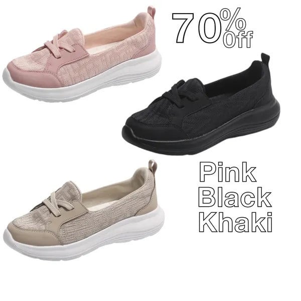 Last Day Promotion 60% OFF - Orthopedic Women's Breathable Slip On Arch Support Non-slip Shoes