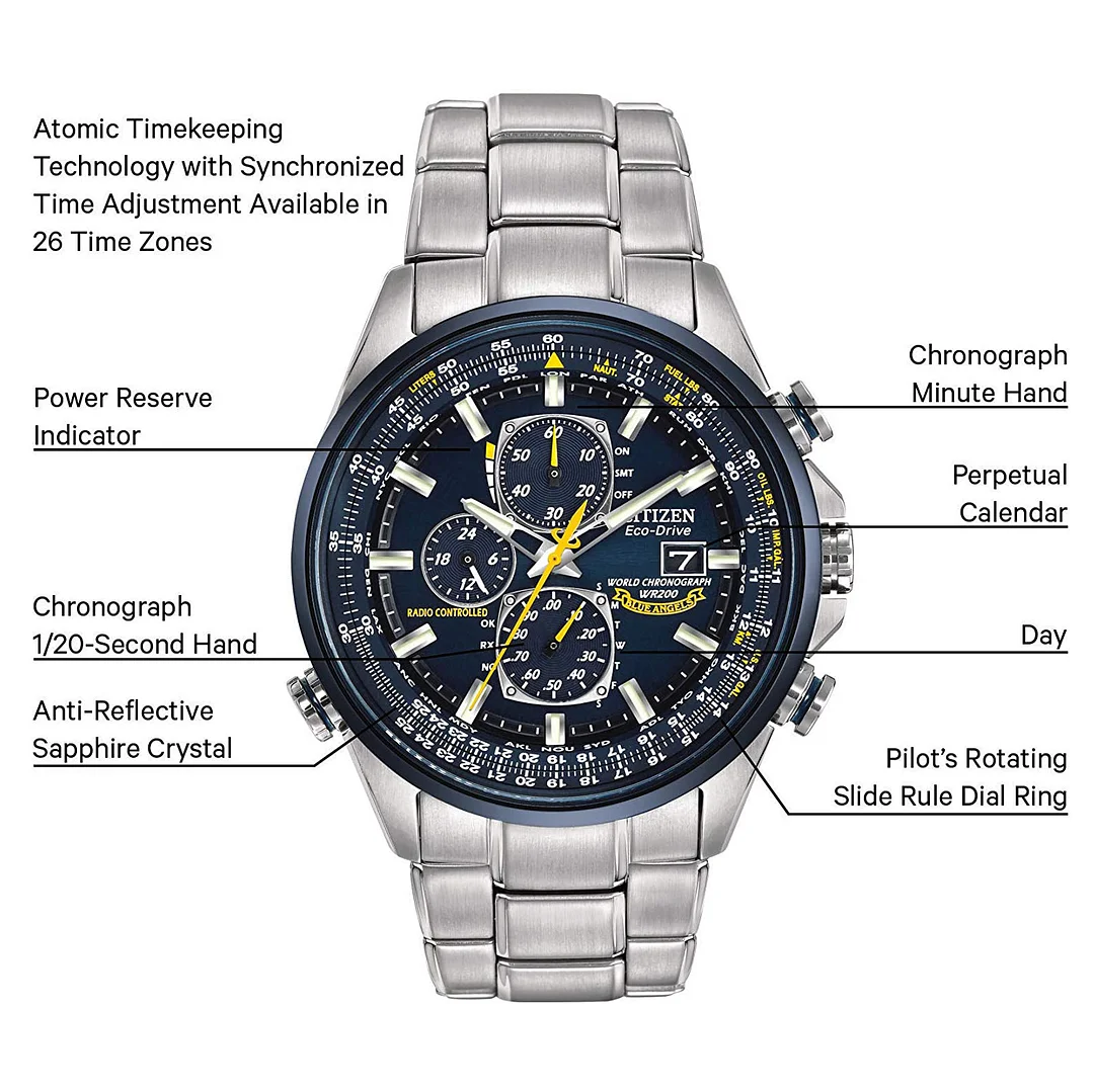 Last Day Promotion SAVE 70% - Blue Angel Series Flying Watch