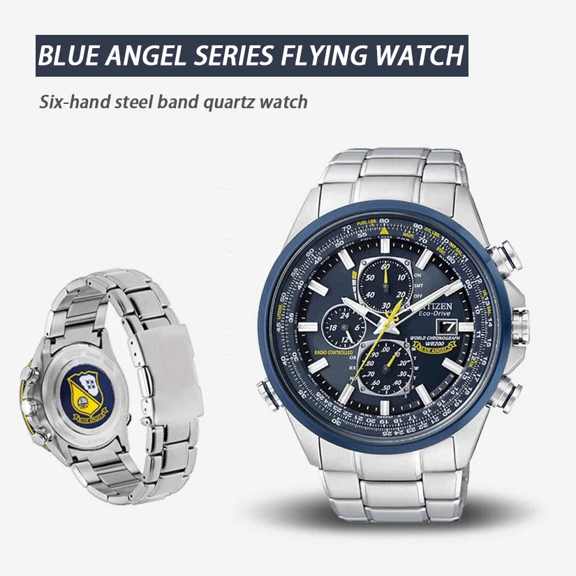 Last Day Promotion SAVE 70% - Blue Angel Series Flying Watch