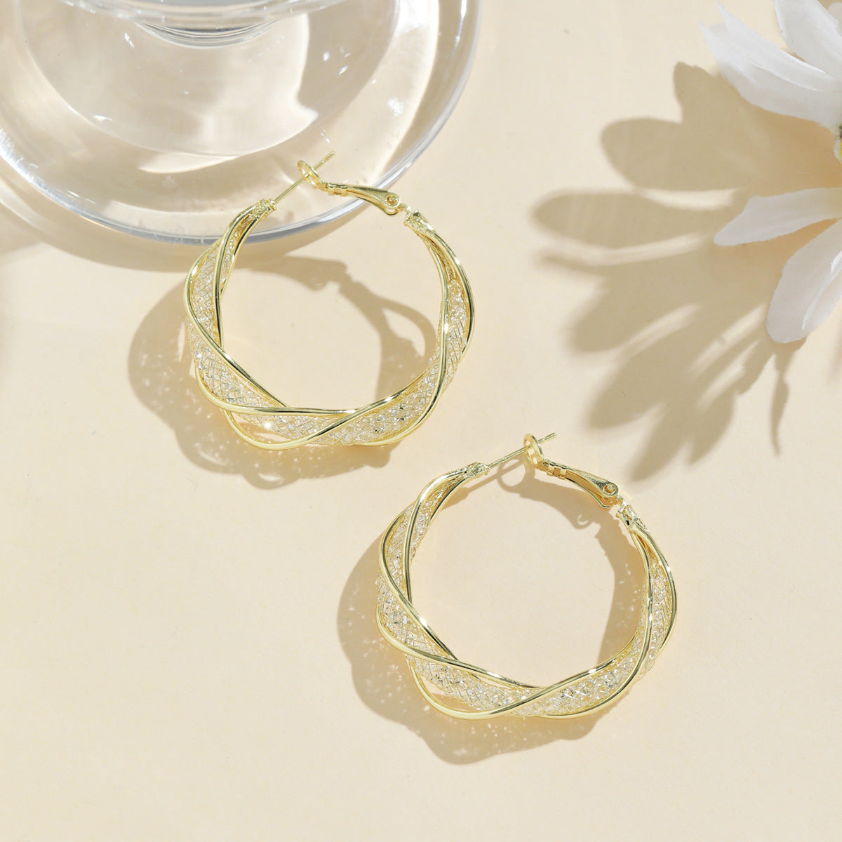 (LAST DAY SALE - 80% OFF) Lymphatic activity hoop earrings