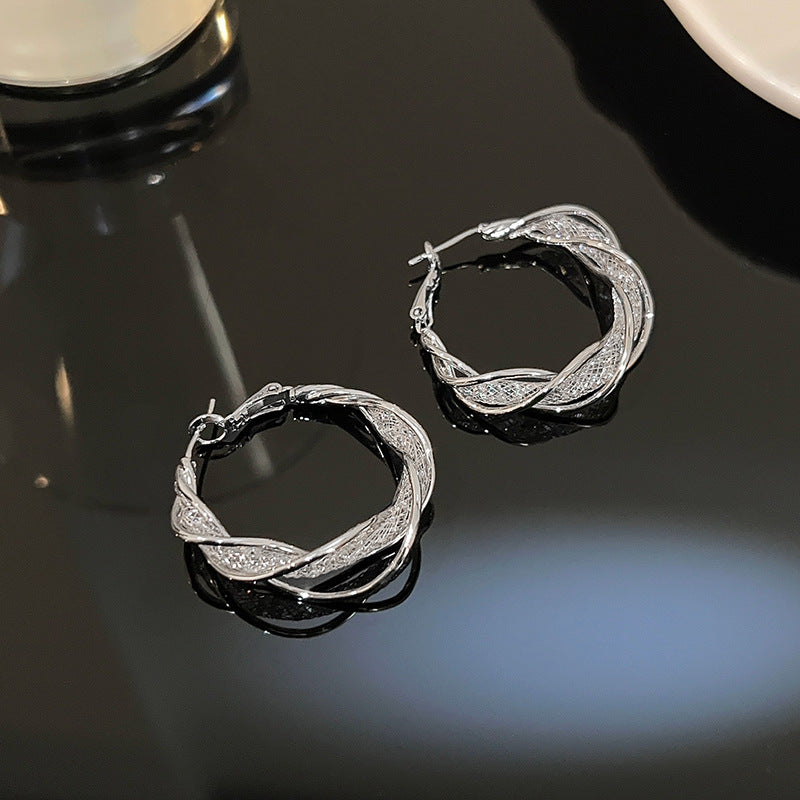 (LAST DAY SALE - 80% OFF) Lymphatic activity hoop earrings