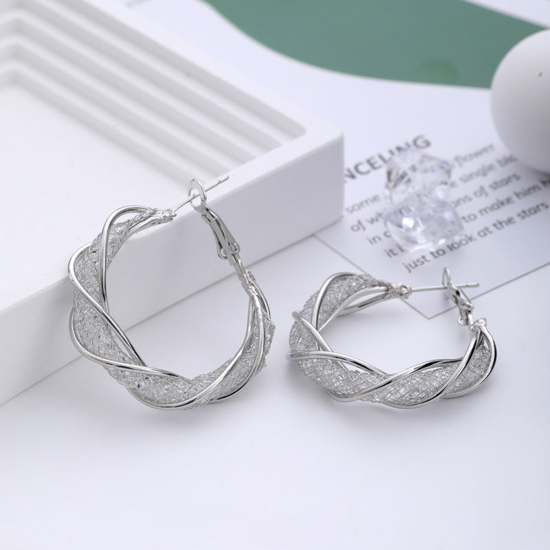 (LAST DAY SALE - 80% OFF) Lymphatic activity hoop earrings