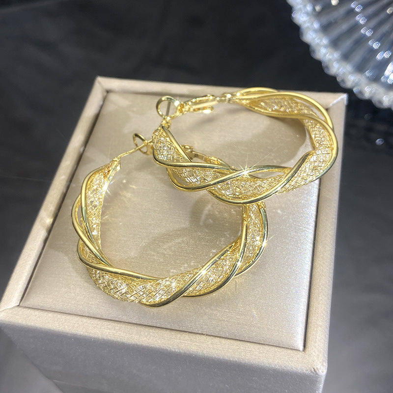 (LAST DAY SALE - 80% OFF) Lymphatic activity hoop earrings