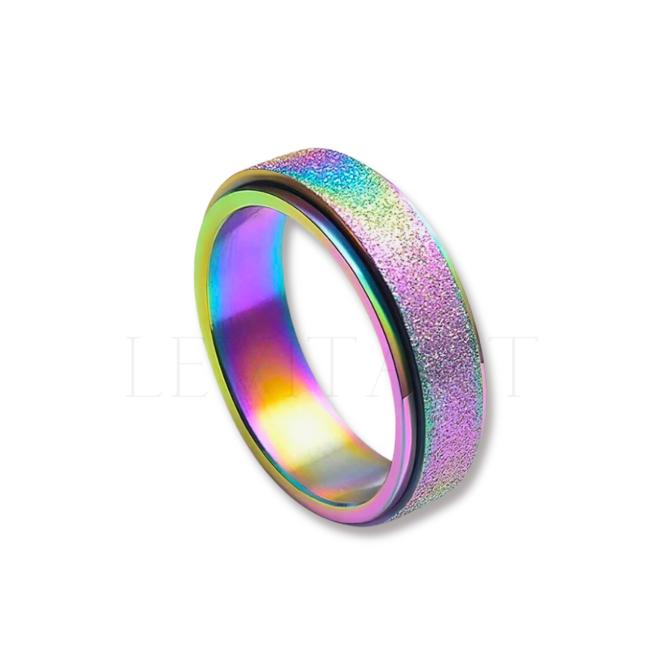 LEVITAYT Original Soft Sensory Sand Inspired Ring (unisex)