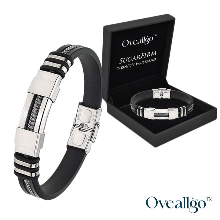 (Limited Time Discount Last Day) Ovellg SugarFirm Elite TitanION Wristband