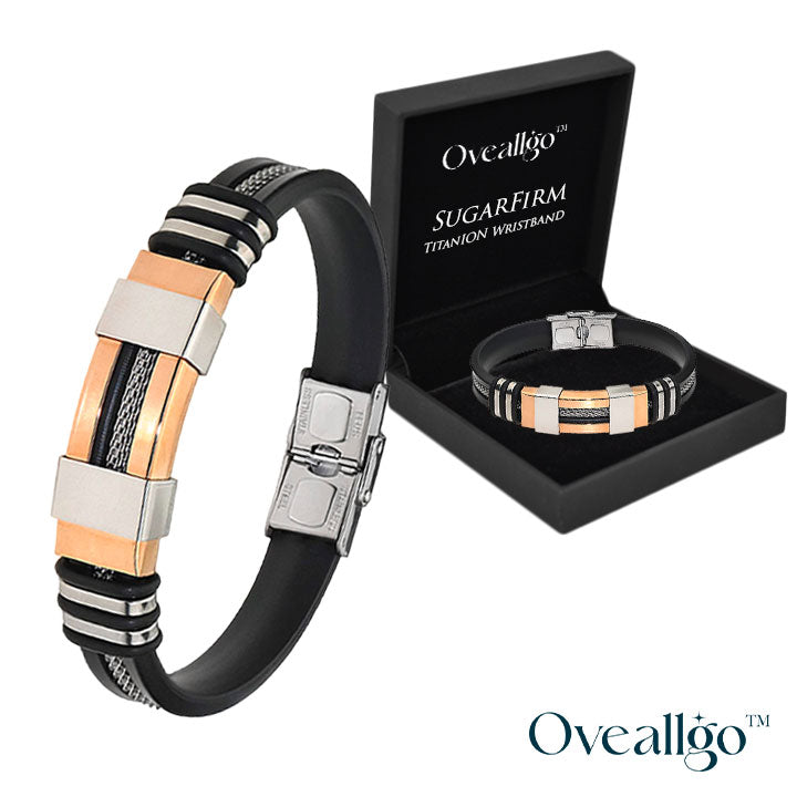 (Limited Time Discount Last Day) Ovellg SugarFirm Elite TitanION Wristband