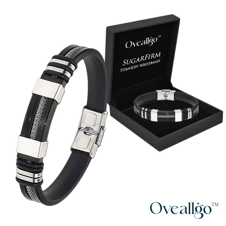 (Limited Time Discount Last Day) Ovellg SugarFirm Elite TitanION Wristband