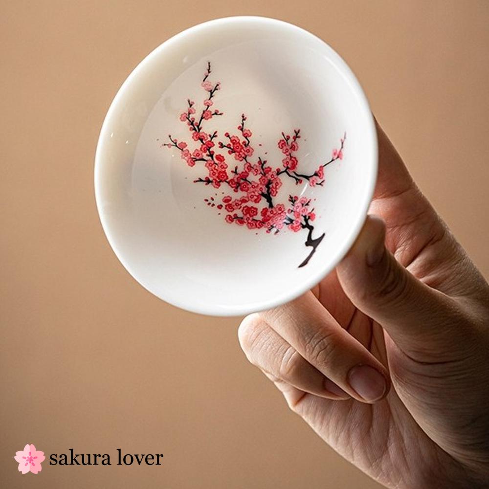 Magic Sakura Cherry Blossom Sake Cup