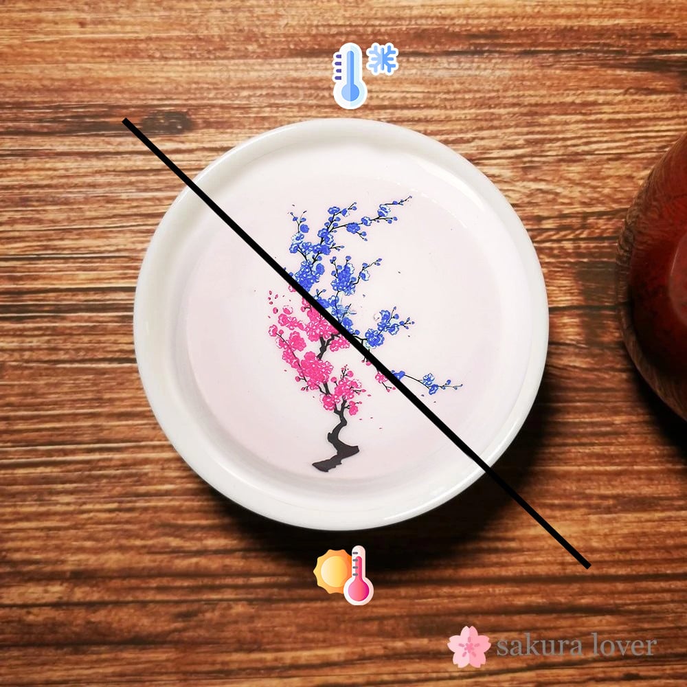 Magic Sakura Cherry Blossom Sake Cup