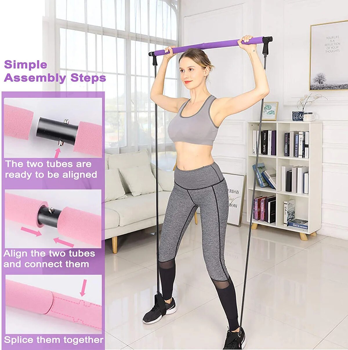 Multi-Functional Pilates Bar