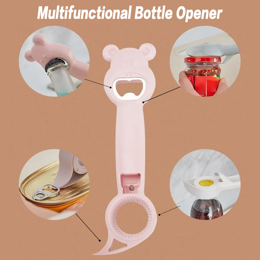 Multifunctional Four-in-one Bottle Opener