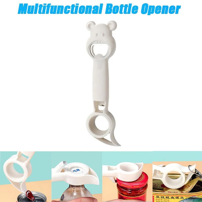 Multifunctional Four-in-one Bottle Opener