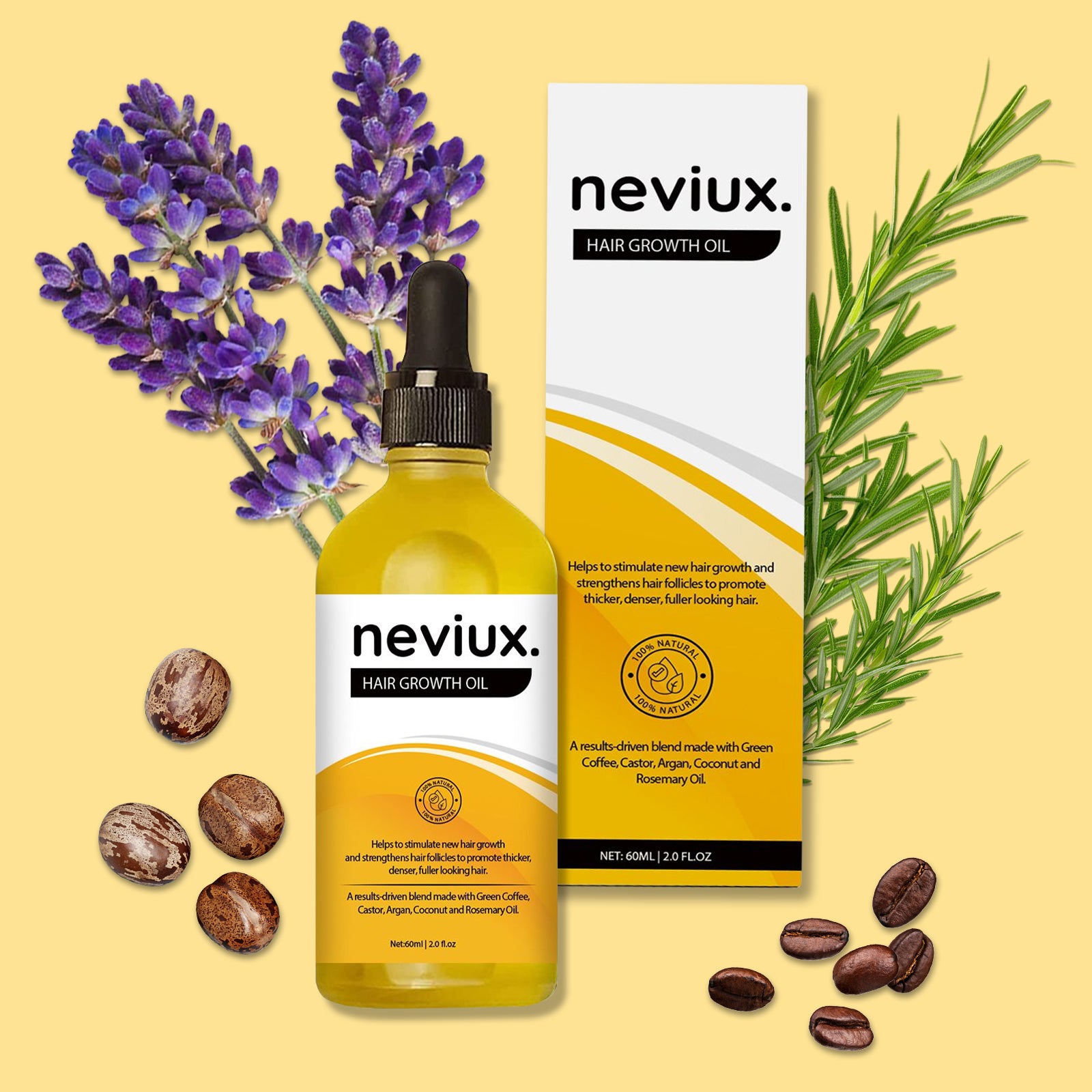 Neviux Natural Hair Growth Oil