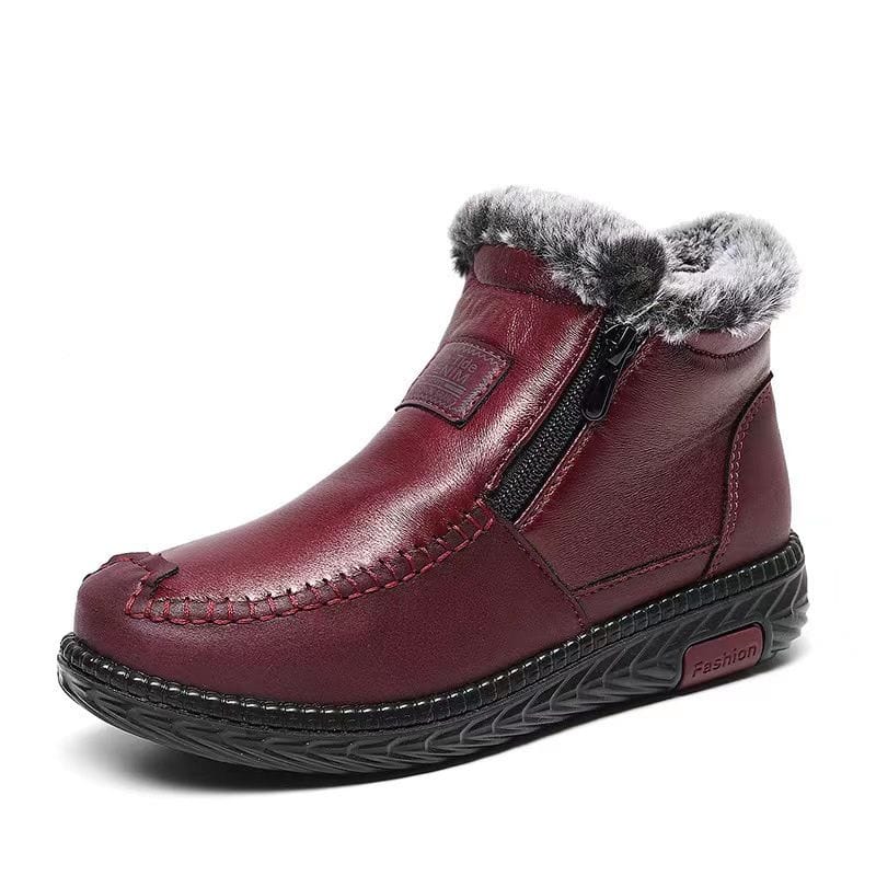 New fleece thickened warm snow boots