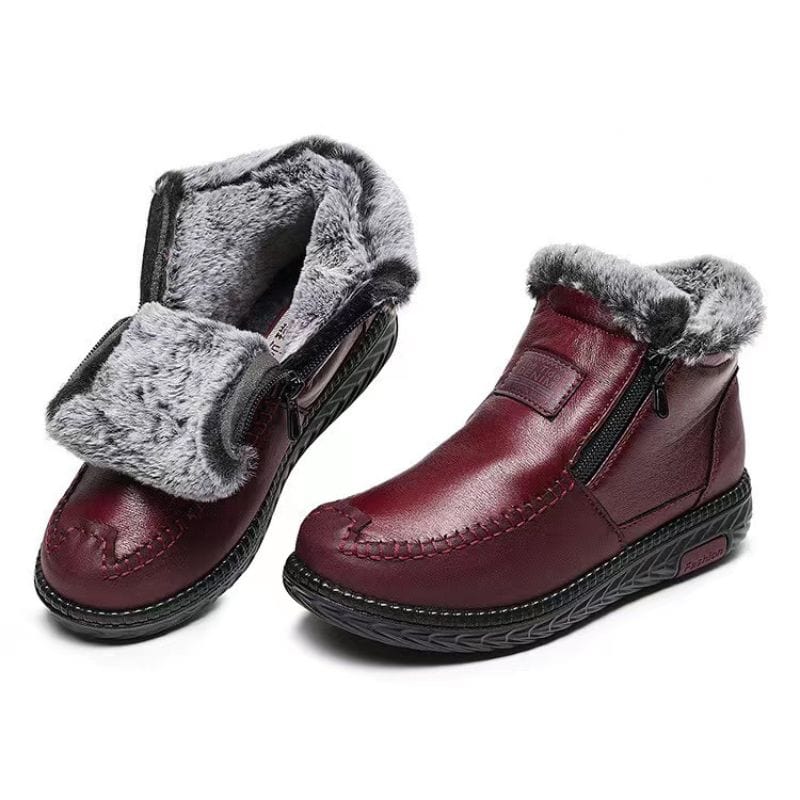 New fleece thickened warm snow boots