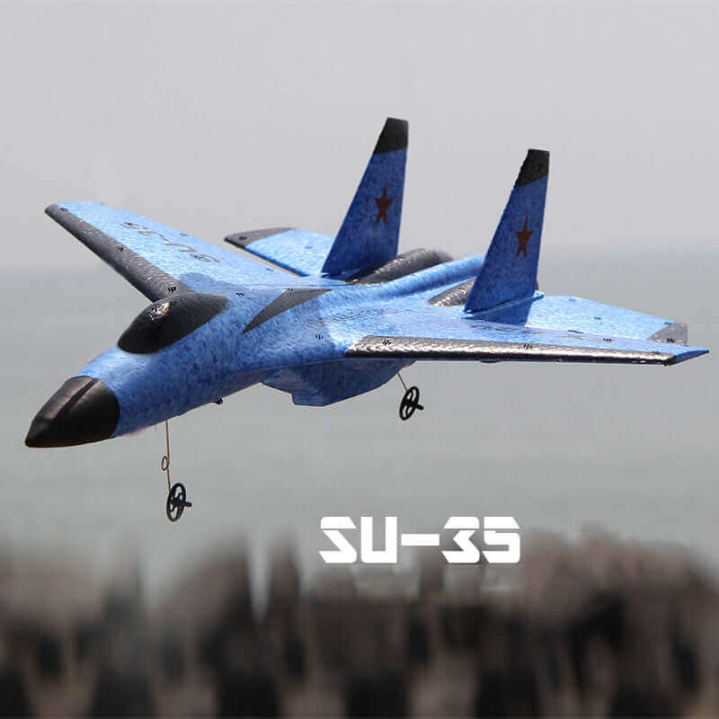 New SU-35 RC Remote Control Airplane 2.4G Remote Control Fighter Hobby Plane Glider Airplane EPP Foam Toys RC Plane Kids Gift