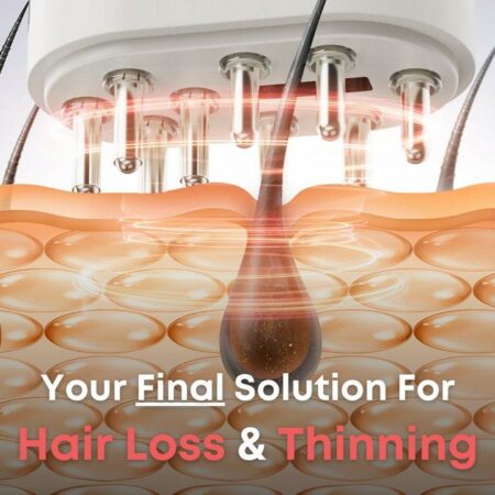 OpuScalp Viva: Advanced Scalp Care Massager with Red Light Therapy