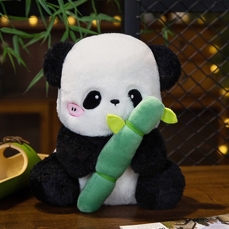 Panda In Bamboo