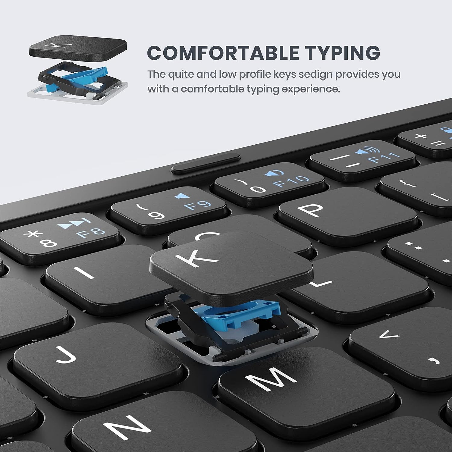 PocketBoard - Bluetooth Wireless Folding Keyboard