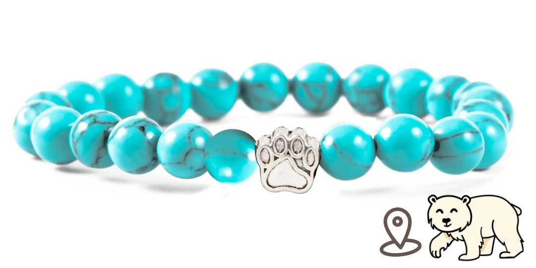 "Polar Bear" bracelet