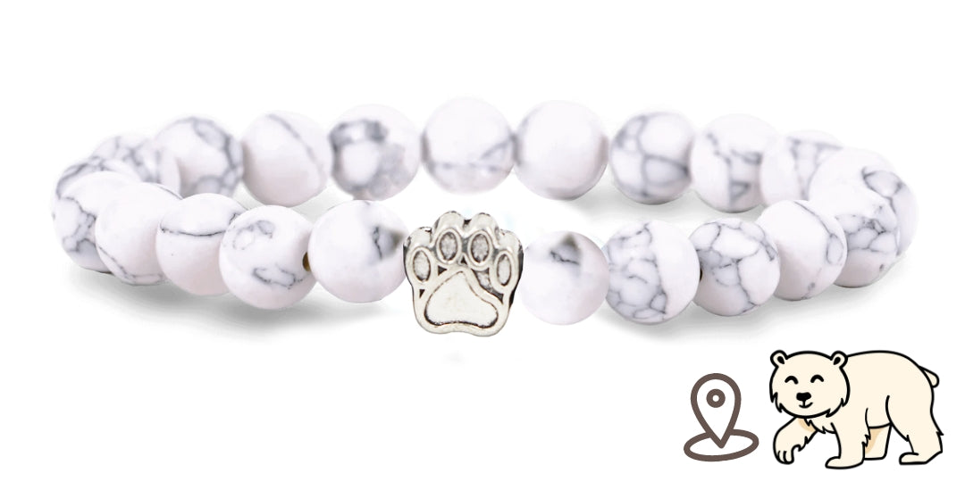 "Polar Bear" bracelet