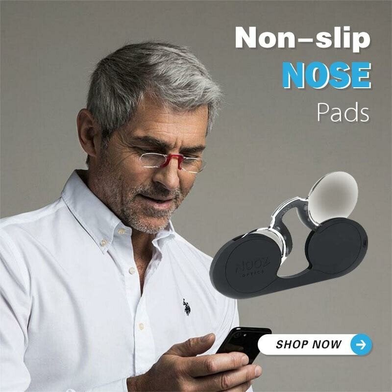 Portable Mini Nose Clip Reading Glasses - Hot Sale