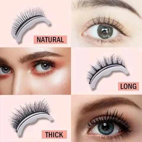 Reusable Self-Adhesive Eyelashes